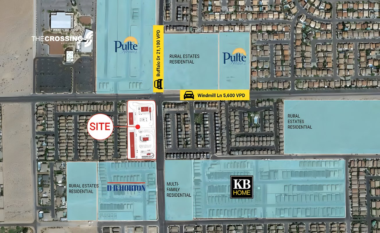 SWC W Windmill Ln & S Buffalo Dr Retail