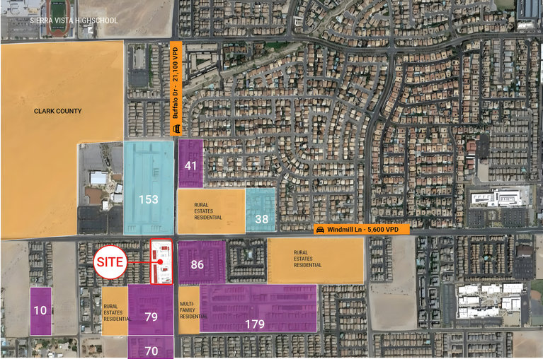 SWC W Windmill Ln & S Buffalo Dr, Las Vegas, NV, For Lease, Image-1