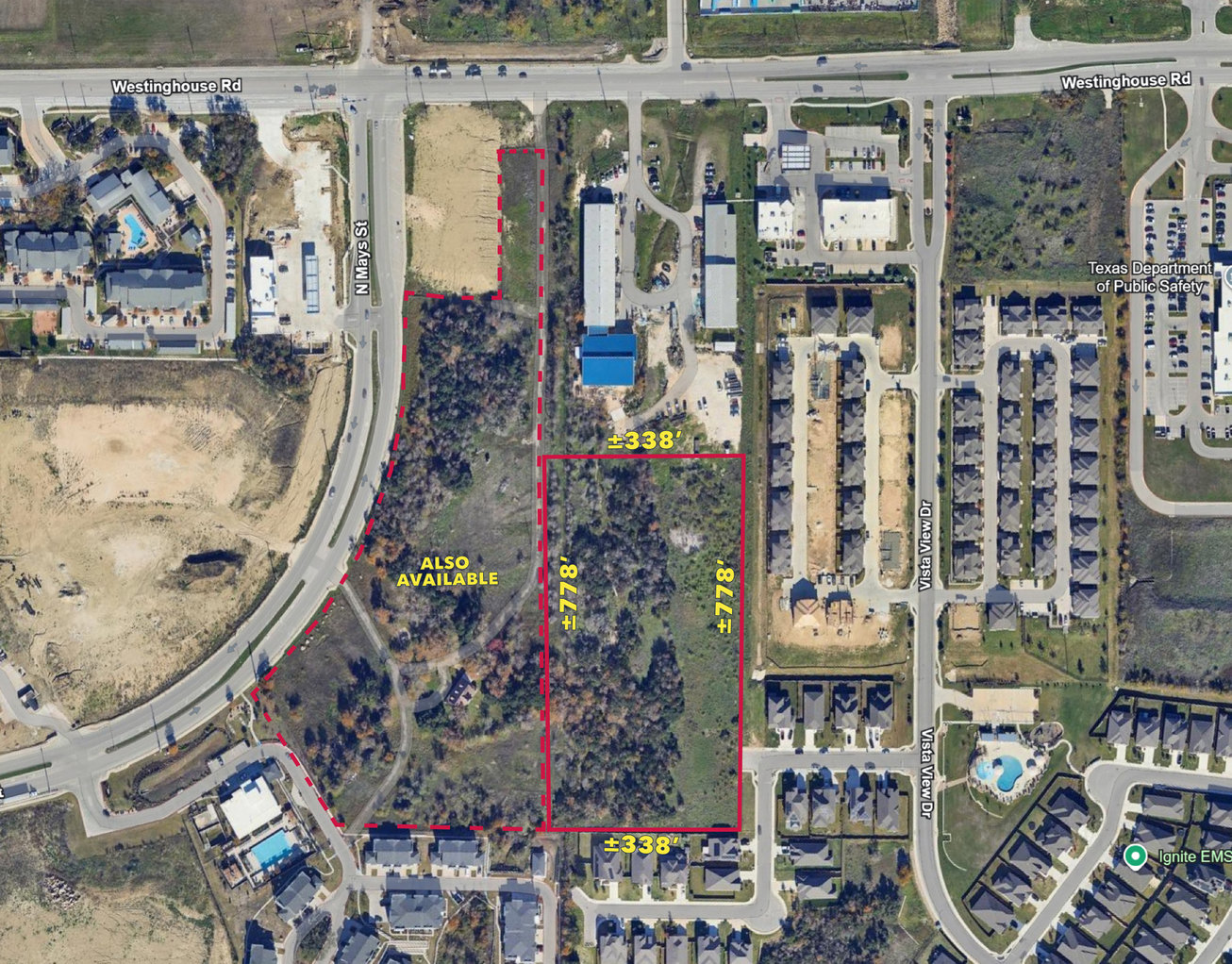 0 Westinghouse Road, Georgetown, TX, For Sale, Image-2