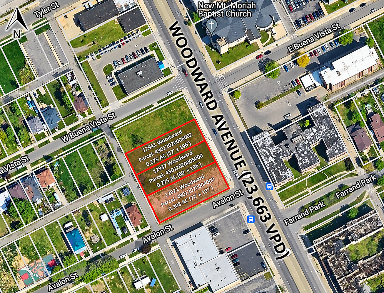 12921 Woodward Avenue, Highland Park, MI, For Sale, Image-1