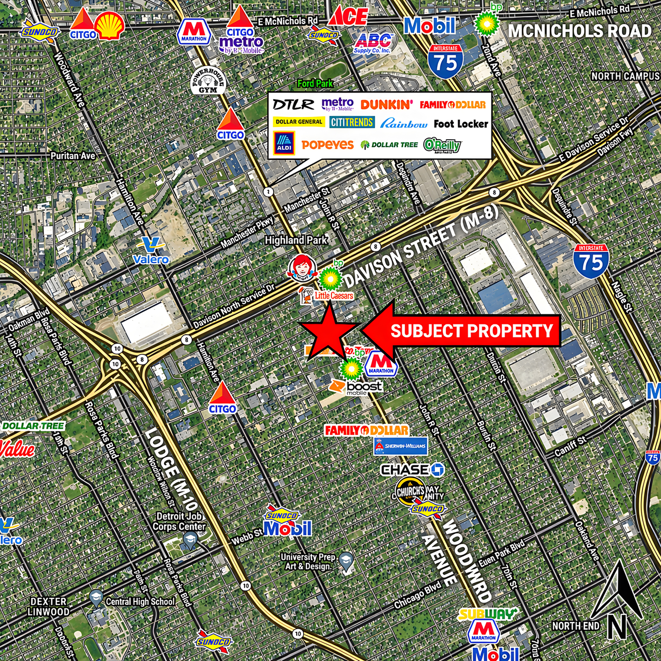 12921 Woodward Avenue, Highland Park, MI, For Sale, Image-2
