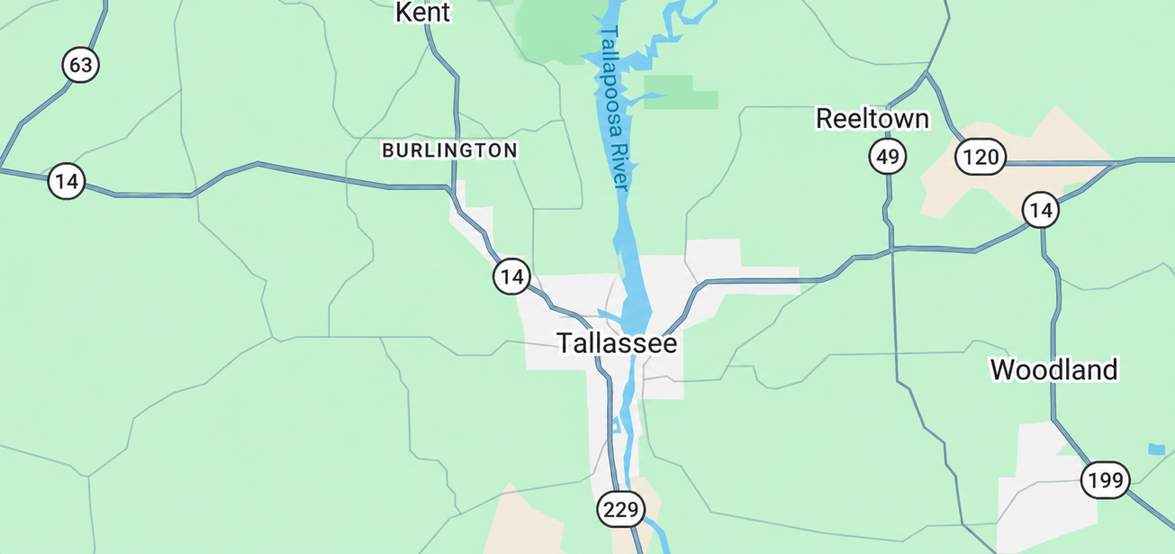 1.35 AC – S of Hwy 14, Tallassee, AL, For Sale, Image-2