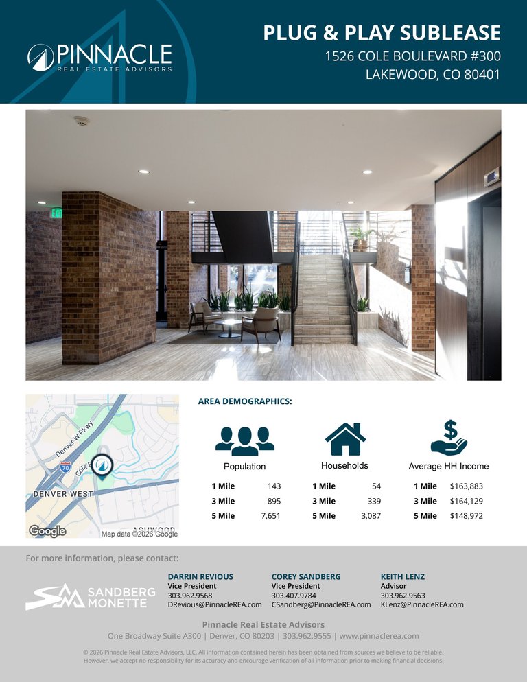 1526 Cole Blvd, Suite 300, Lakewood, CO, For Lease, Image-7