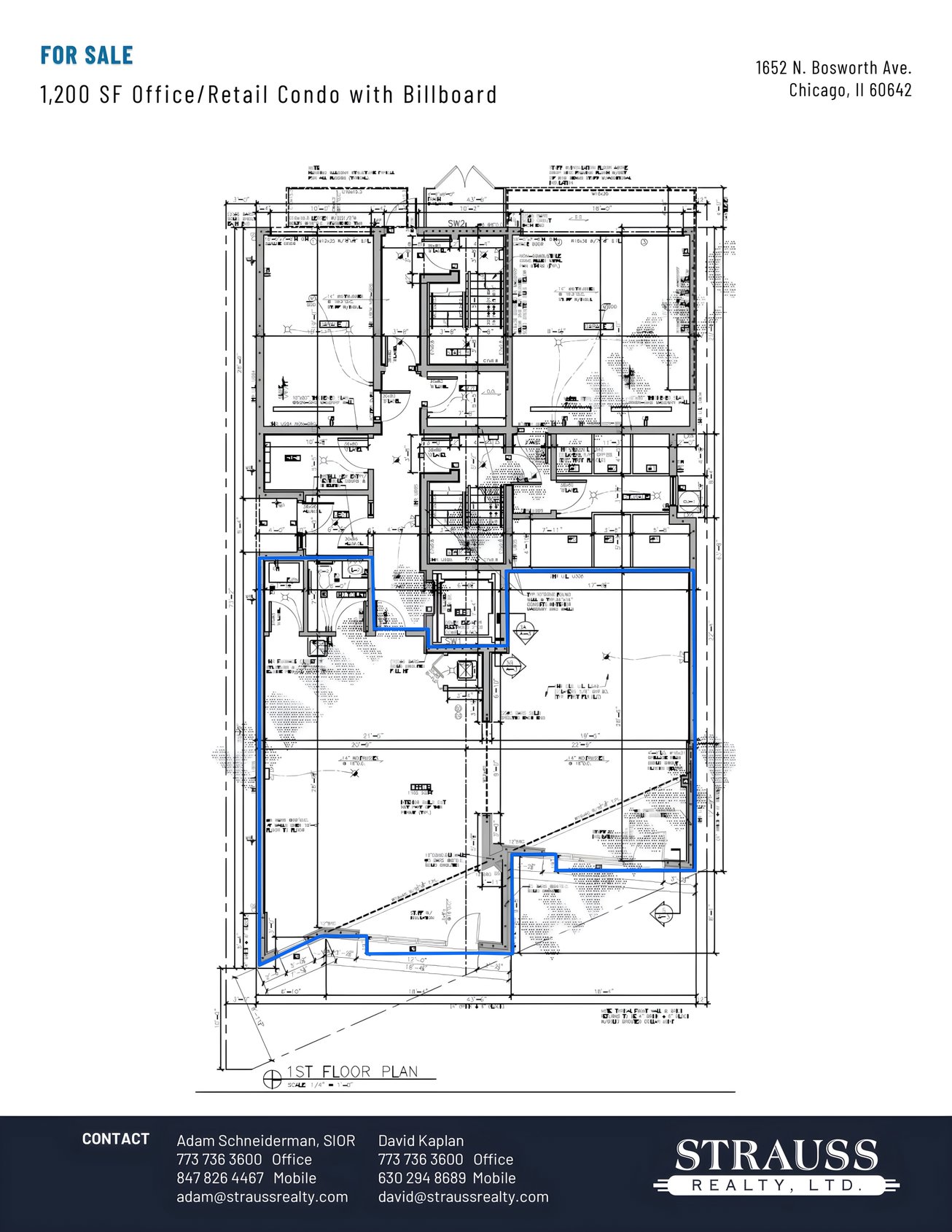 1652 North Bosworth Avenue, Chicago, IL, For Sale, Image-1