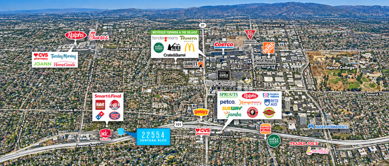 22554 Ventura Blvd, Woodland Hills, CA, For Lease, Image-2