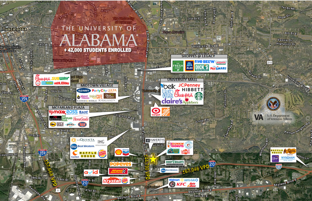 3517 McFarland Boulevard East, Tuscaloosa, AL, For Sale, Image-1