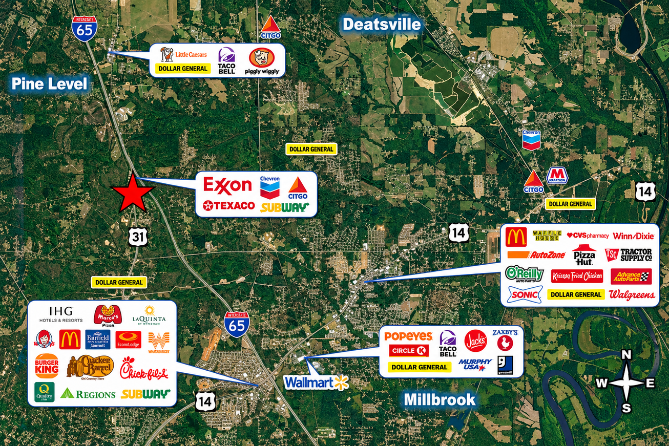 County Road 85, Pine Level, AL, For Sale, Image-1