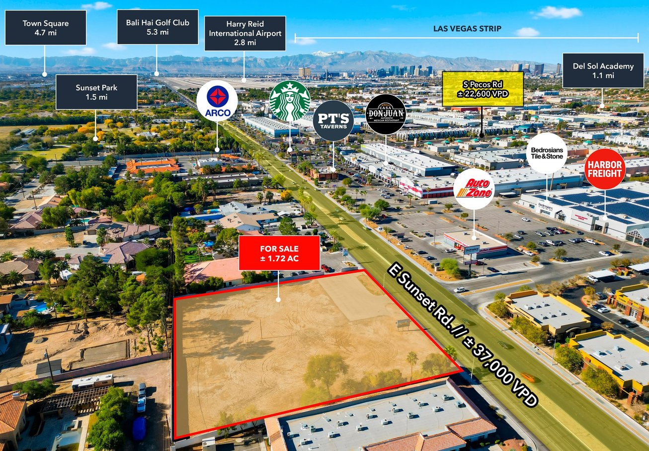 3587 & 3611 East Sunset Road Land/Development