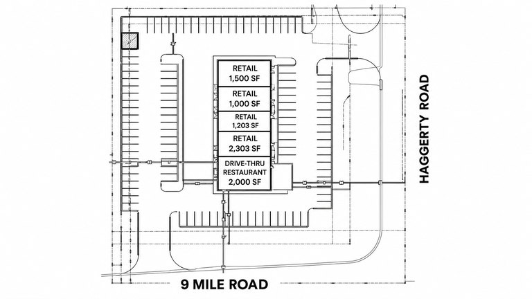 39620 W 9 Mile Rd, Novi, MI, For Lease, Image-2
