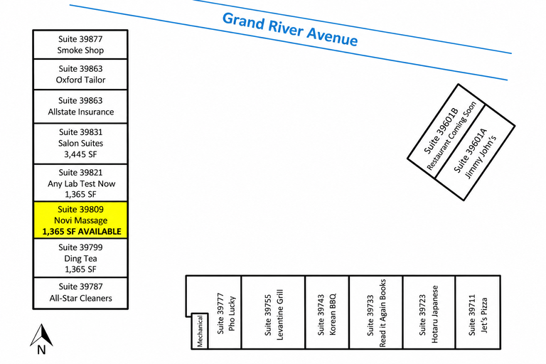 39821 Grand River Avenue, Novi, MI, For Lease, Image-4