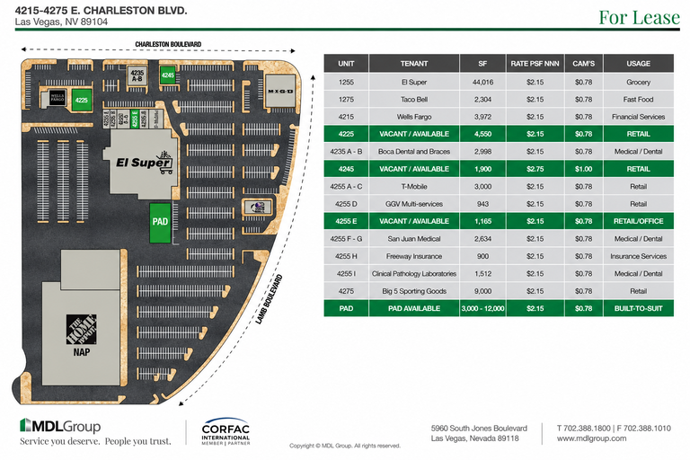 4215–4275 E Charleston Boulevard, Las Vegas, NV, For Lease, Image-10