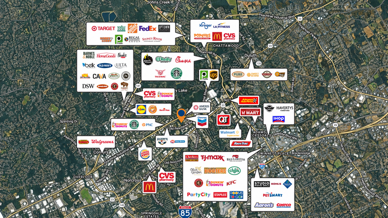 4601 Peachtree Industrial Blvd, Norcross, GA, For Lease, Image-1