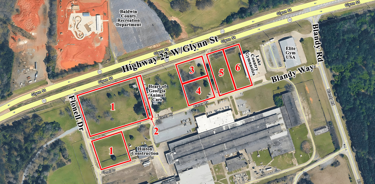 54 - 66 Highway 22 W and 261 Blandy Way
Milledgeville, Milledgeville, GA, For Sale, Image-2