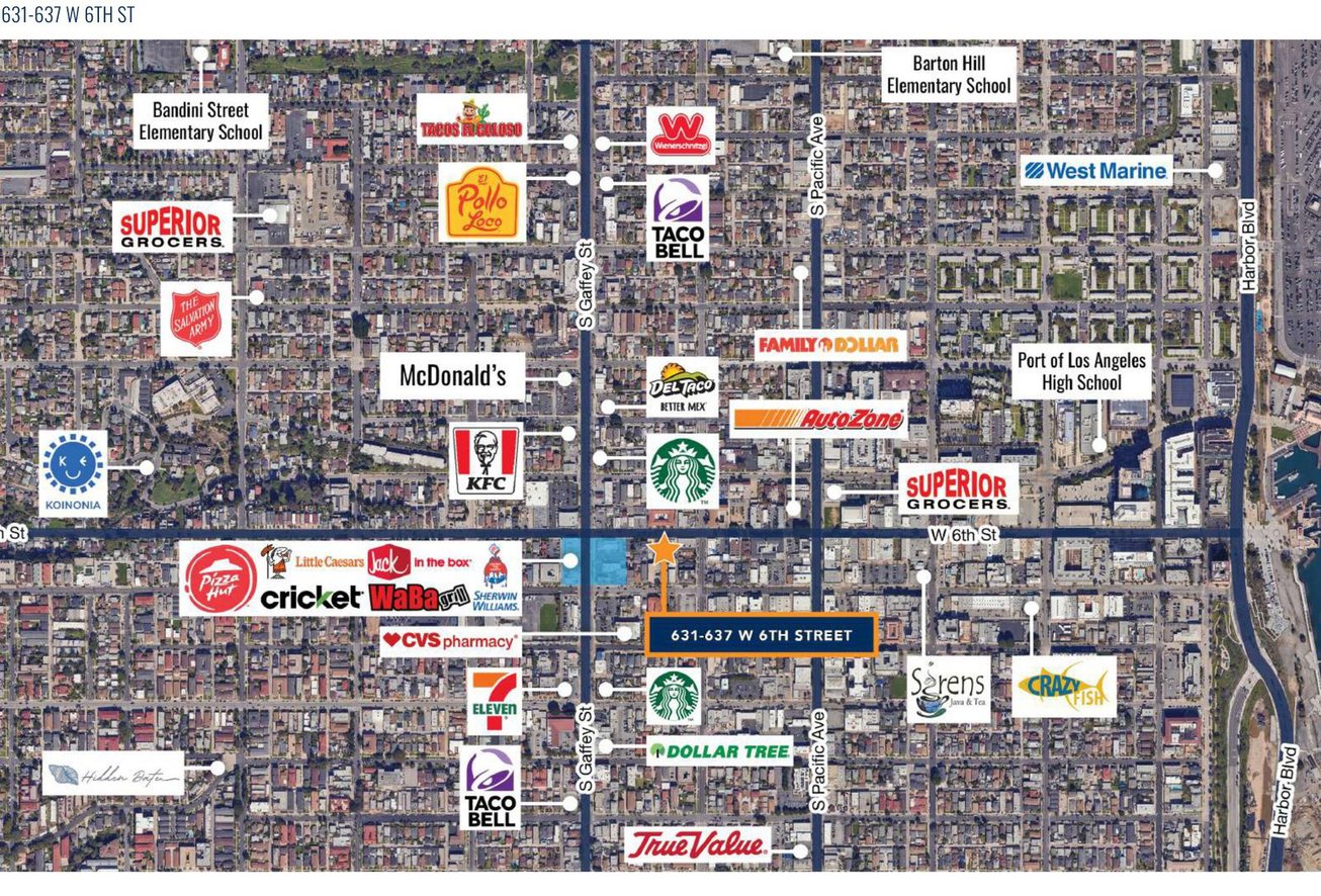 631-637 W 6th Street, San Pedro, CA, For Sale, Image-2