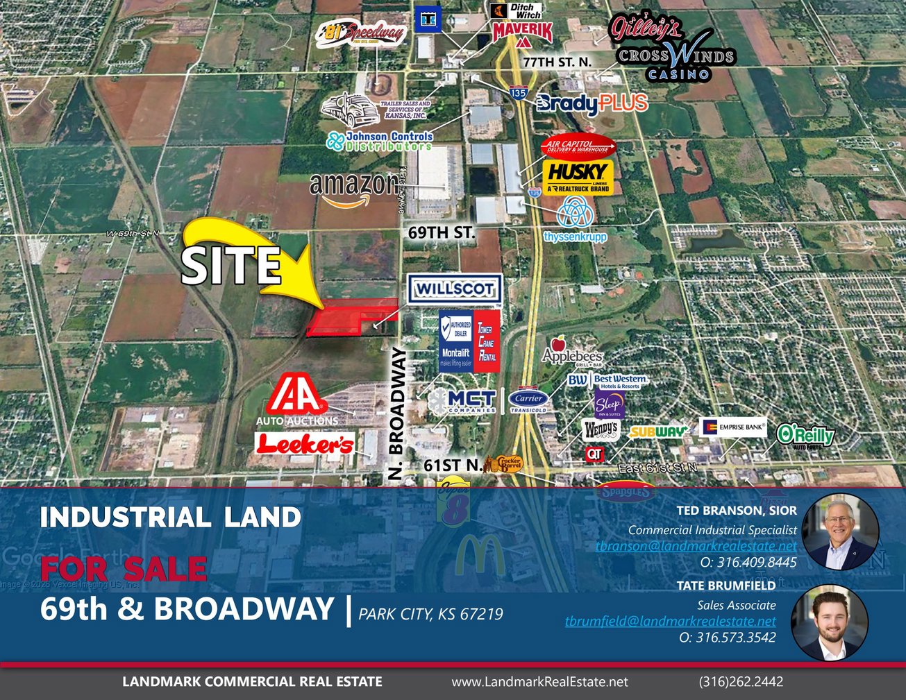 69th St N & N Broadway Ave Land/Development