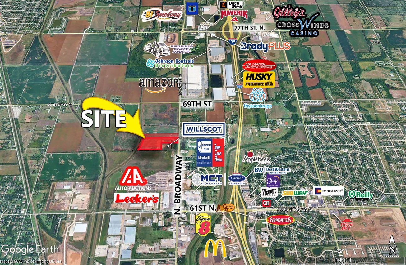 69th St N & N Broadway Ave, Park City, KS, For Sale, Image-1