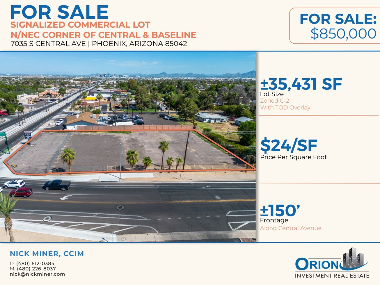 7035 South Central Avenue Land/Development