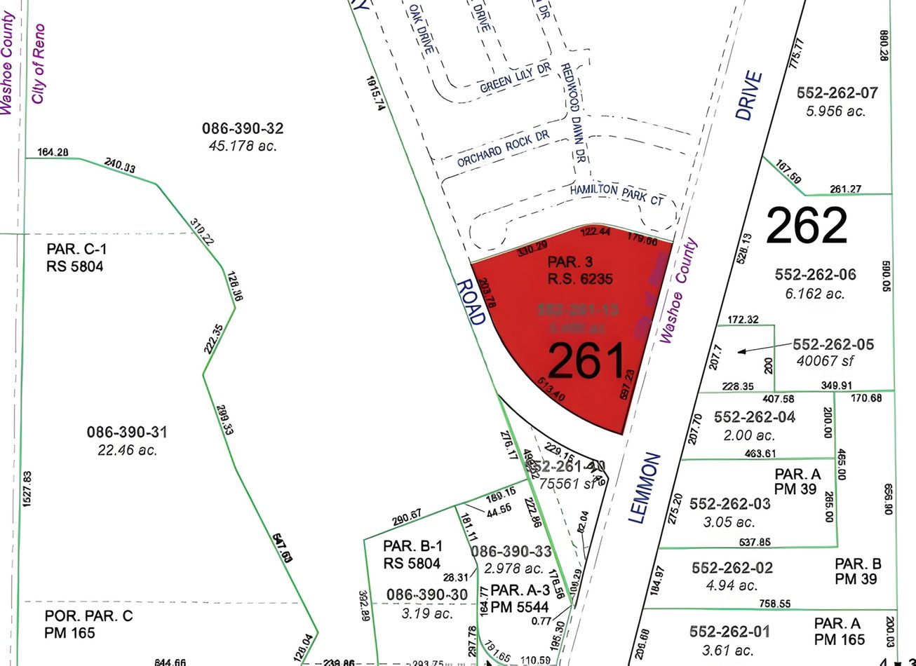 NWC Military Rd & Lemmon Dr, Reno, NV, For Sale, Image-1