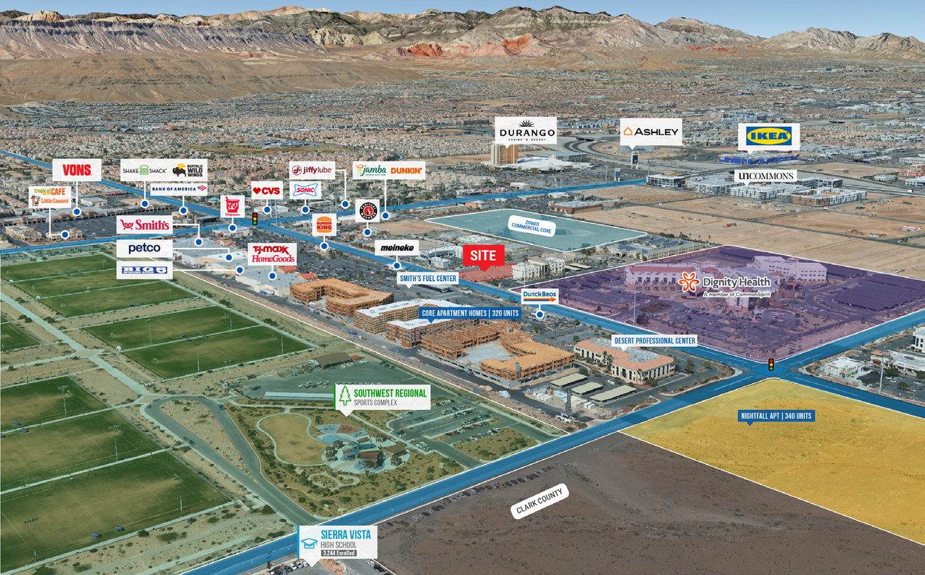 8360 - 8388 W Warm Springs Rd Land/Development