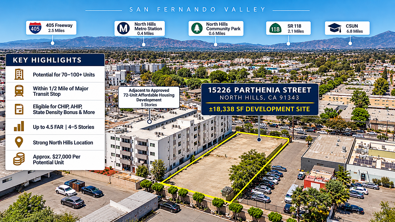 15226 Parthenia Street Land/Development