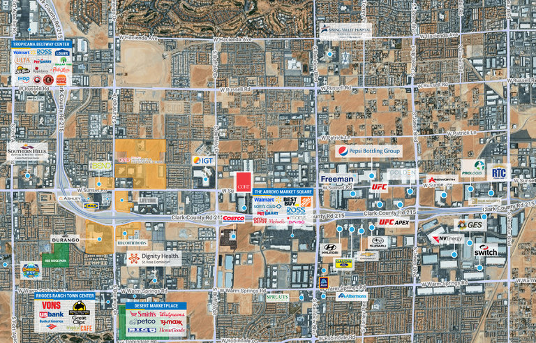 W-SWC Warm Springs Rd & Tenaya Way, Las Vegas, NV, For Lease, Image-3