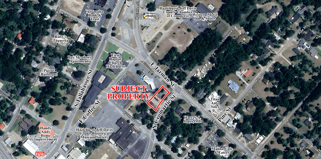N Cromartie St at E Jarman St, Hazlehurst, GA, For Sale, Image-1
