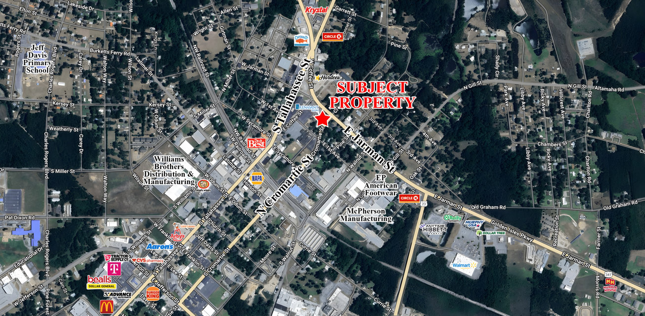 N Cromartie St at E Jarman St, Hazlehurst, GA, For Sale, Image-2