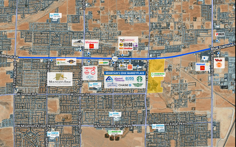 E-NEC Blue Diamond Rd & Durango Dr, Las Vegas, NV, For Lease, Image-3