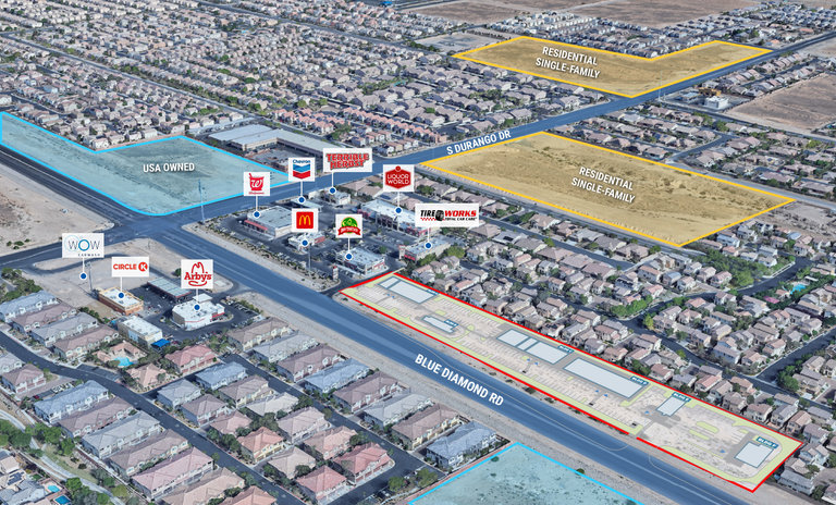 E-NEC Blue Diamond Rd & Durango Dr, Las Vegas, NV, For Lease, Image-2