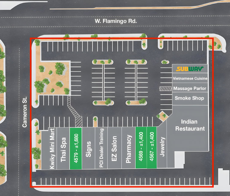4551 West Flamingo Road, Las Vegas, NV, For Lease, Image-1