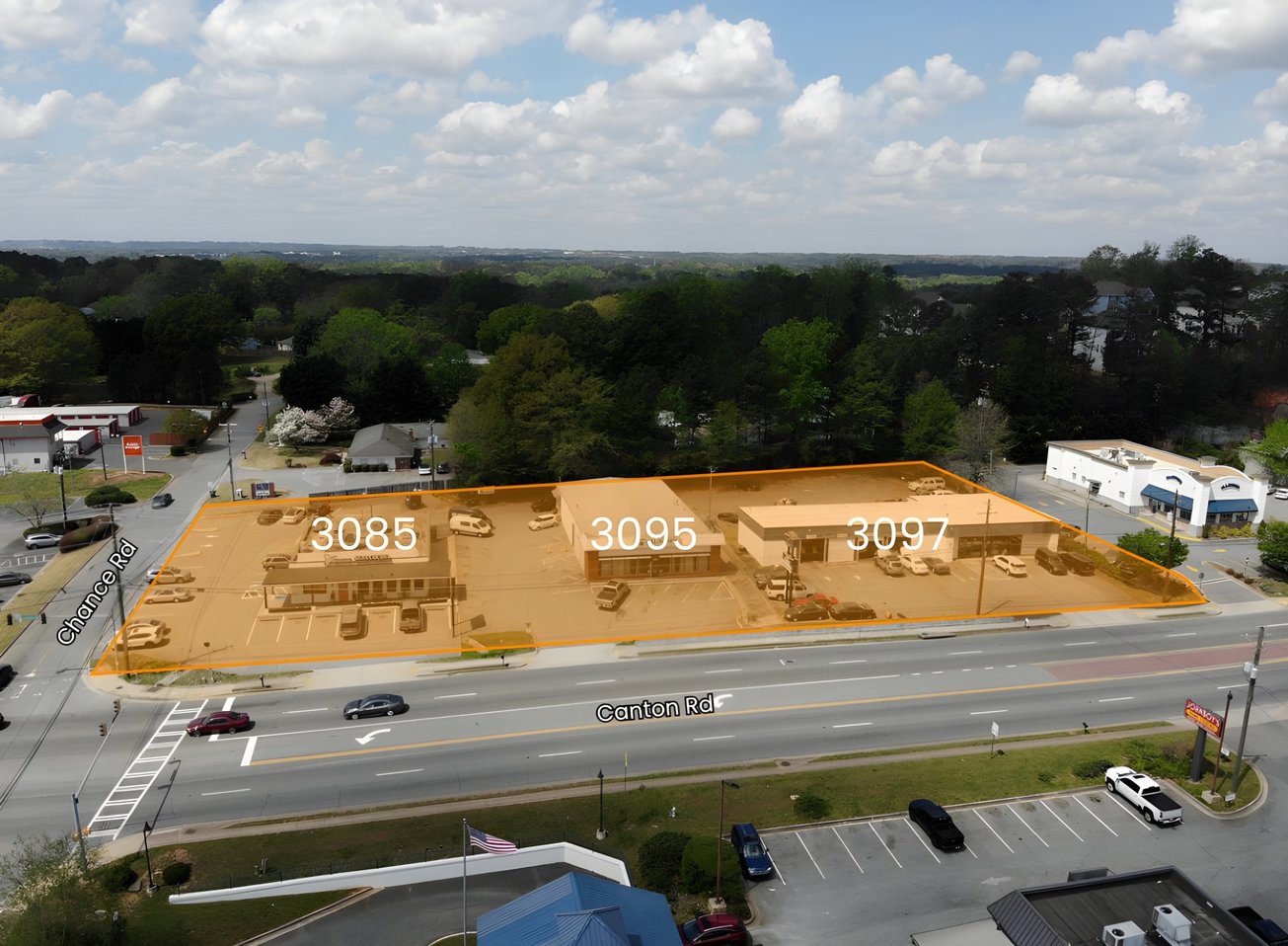 3085, 3095, 3097 Canton Road, Marietta, GA, For Sale, Image-1
