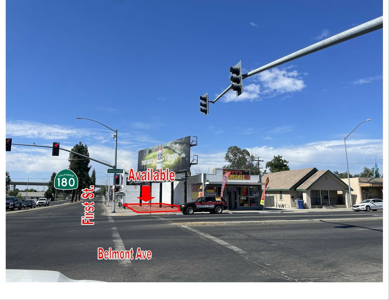 NEC of Belmont Ave & N First St, Fresno, CA, For Sale, Image-1