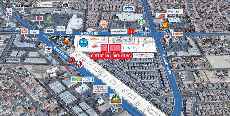 SEC Craig Rd & Rancho Dr, Las Vegas, NV, For Lease, Image-1