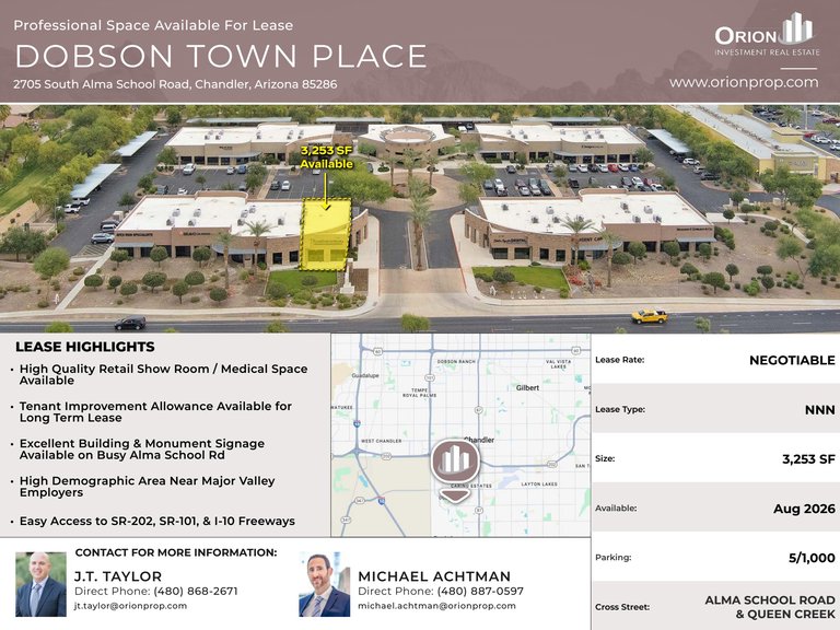 2705 South Alma School Road, Chandler, AZ, For Lease, Image-5