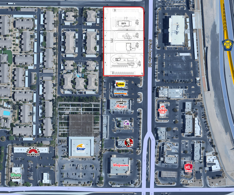 SWC Fort Apache Rd & Tompkins Ave, Las Vegas, NV, For Lease, Image-2