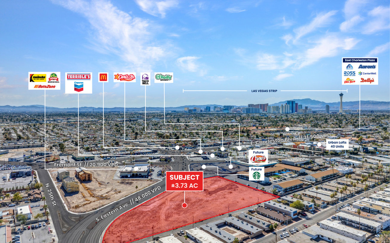 Northwest Corner of Eastern Avenue & Fremont Street, Las Vegas, NV, For Sale, Image-1