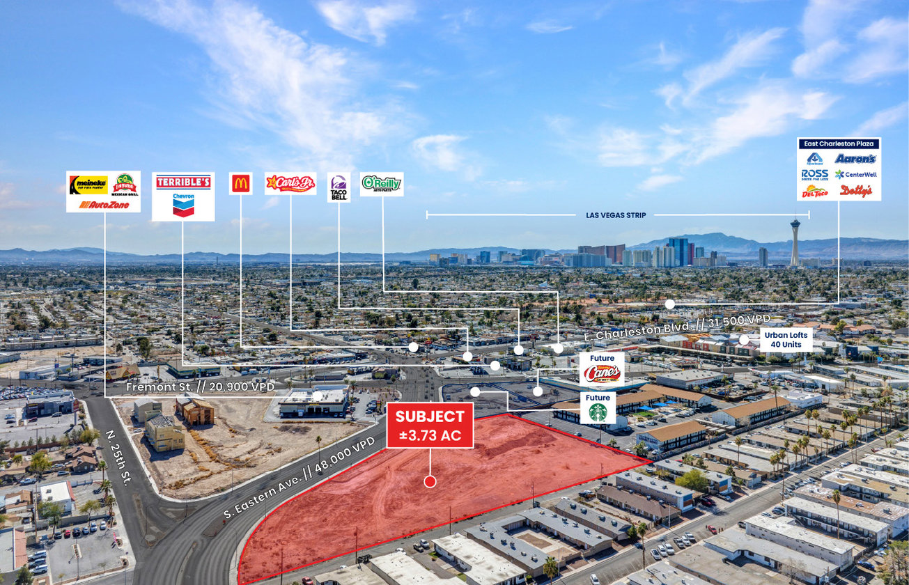 Northwest Corner of Eastern Avenue & Fremont Street, Las Vegas, NV, For Sale, Image-2