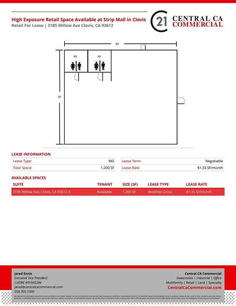 3185 Willow Avenue, Clovis, CA, For Lease, Image-3