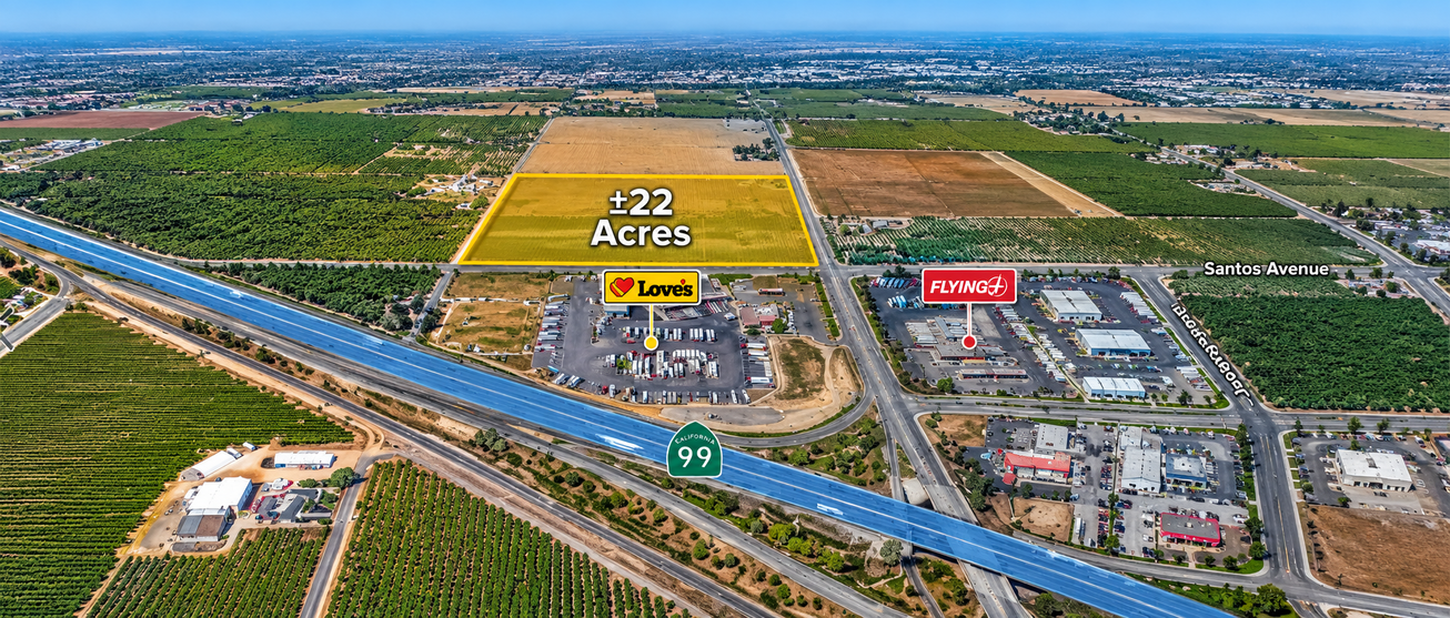 Intersection of Jack Tone Road and Santos Avenue Land/Development