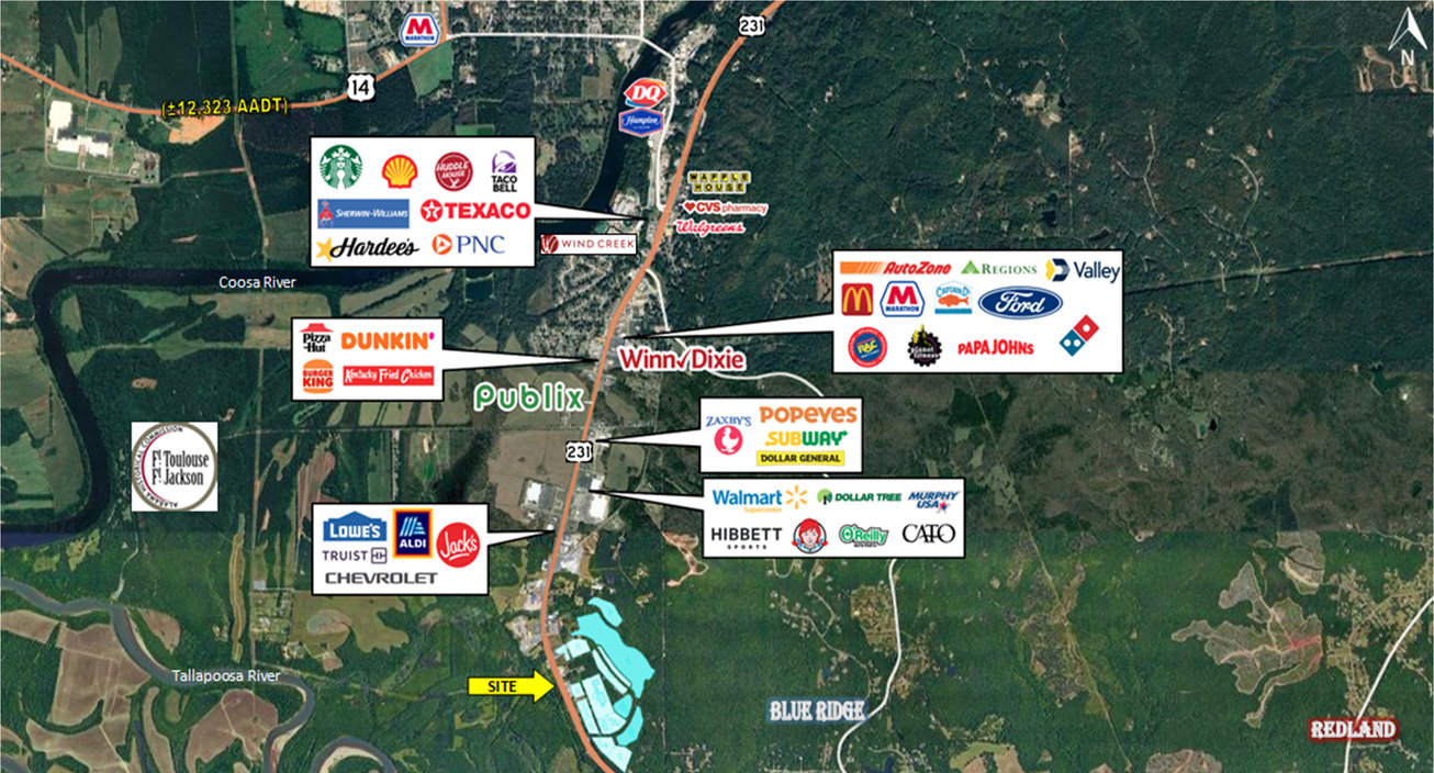 100 ACRES Hwy, 231, Wetumpka, AL, For Sale, Image-2