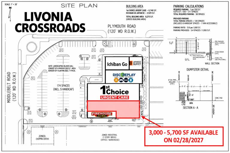 11500 Middlebelt Road, Livonia, MI, For Lease, Image-1
