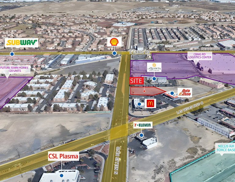 N Nellis Blvd & Las Vegas Blvd, LAS VEGAS, NV, For Lease, Image-1