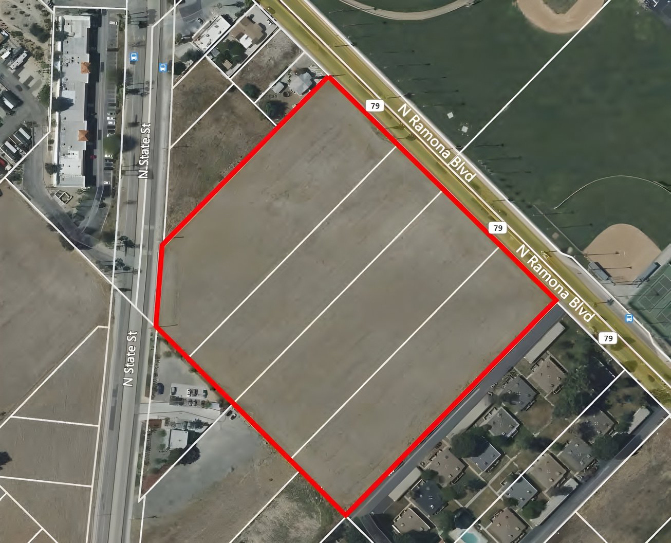N. Ramona Blvd. & N. State Street Land/Development