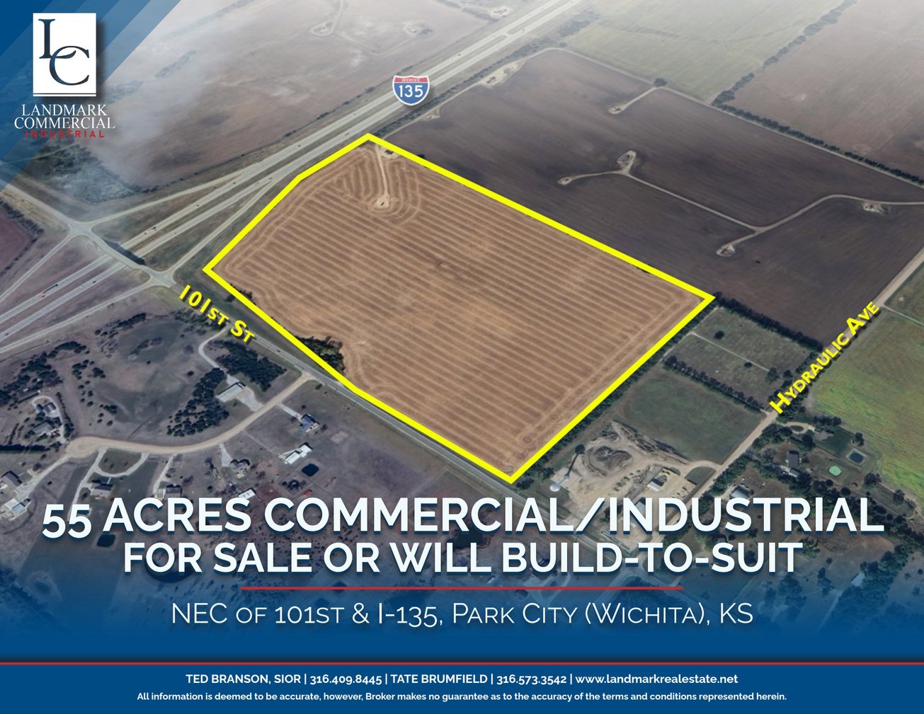 NE Corner of 101st St N & I-135 Land/Development