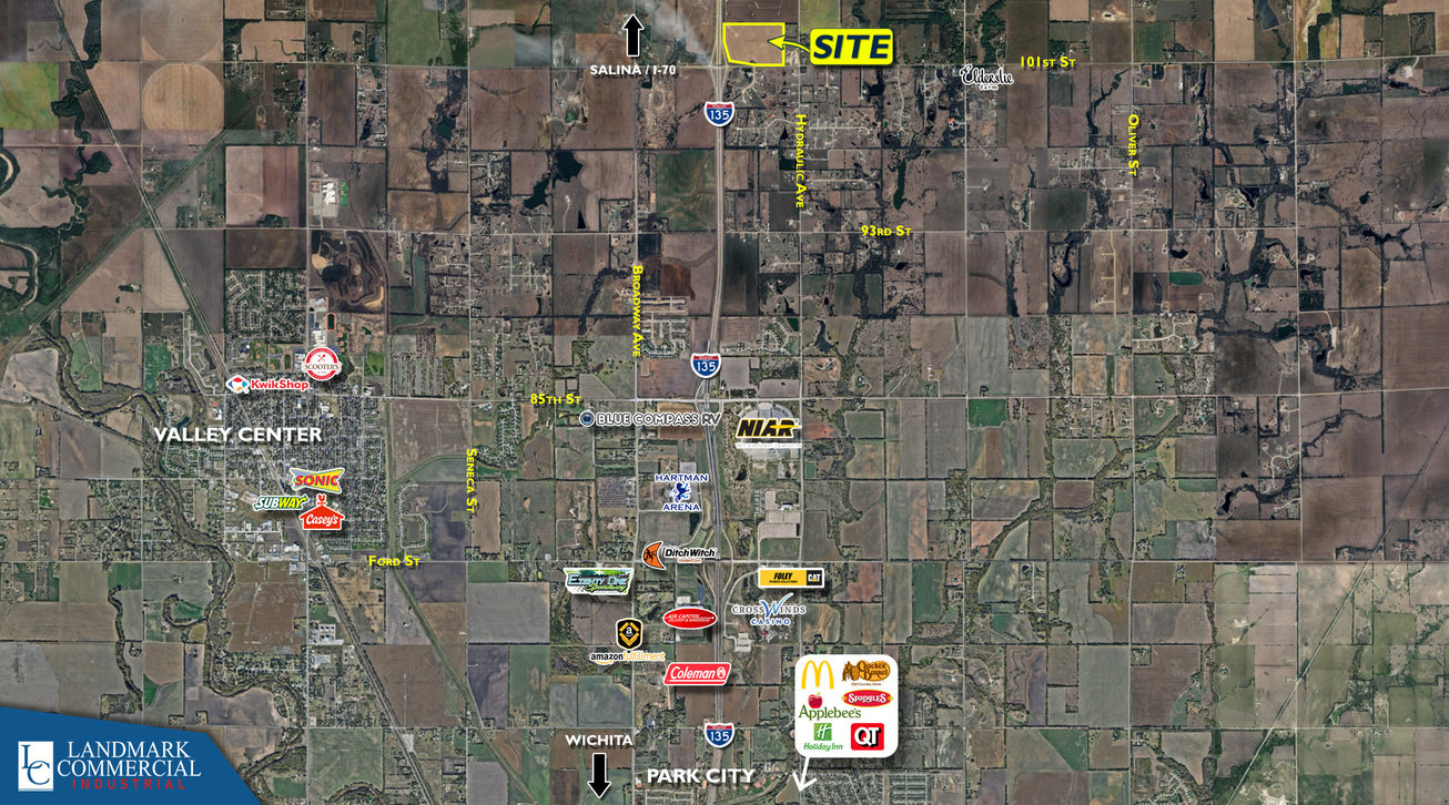 NE Corner of 101st St N & I-135, Park City, KS, For Sale, Image-2