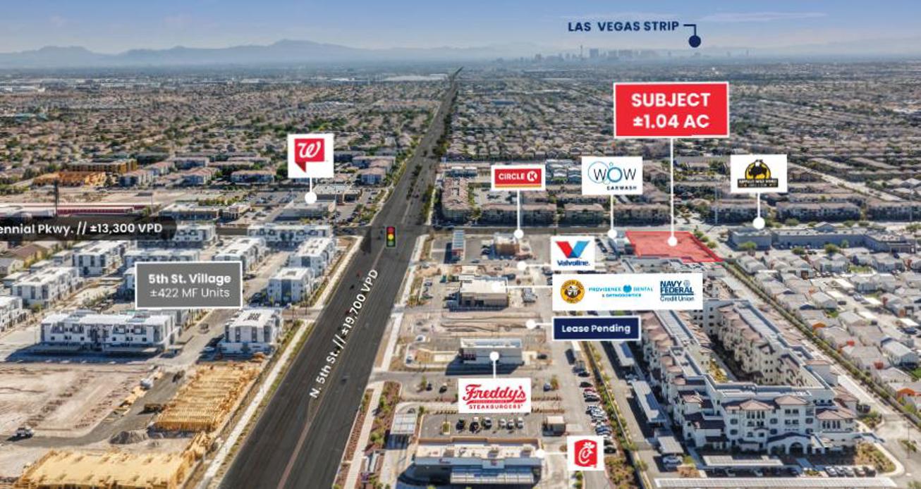 NWC Centennial Pkwy. & N. 5th Street, North Las Vegas, NV, For Sale, Image-2