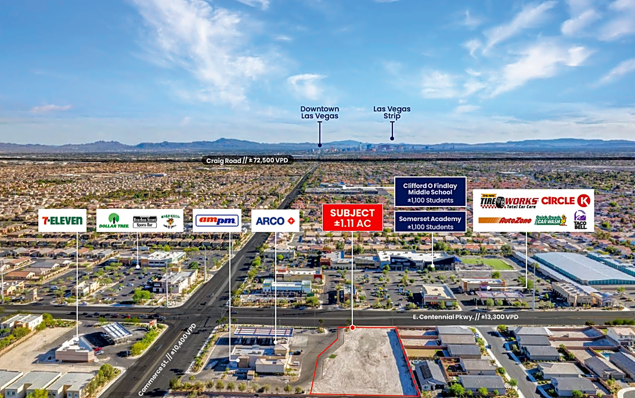 NWC Centennial Pkwy. and Commerce St., North Las Vegas, NV, For Sale, Image-2