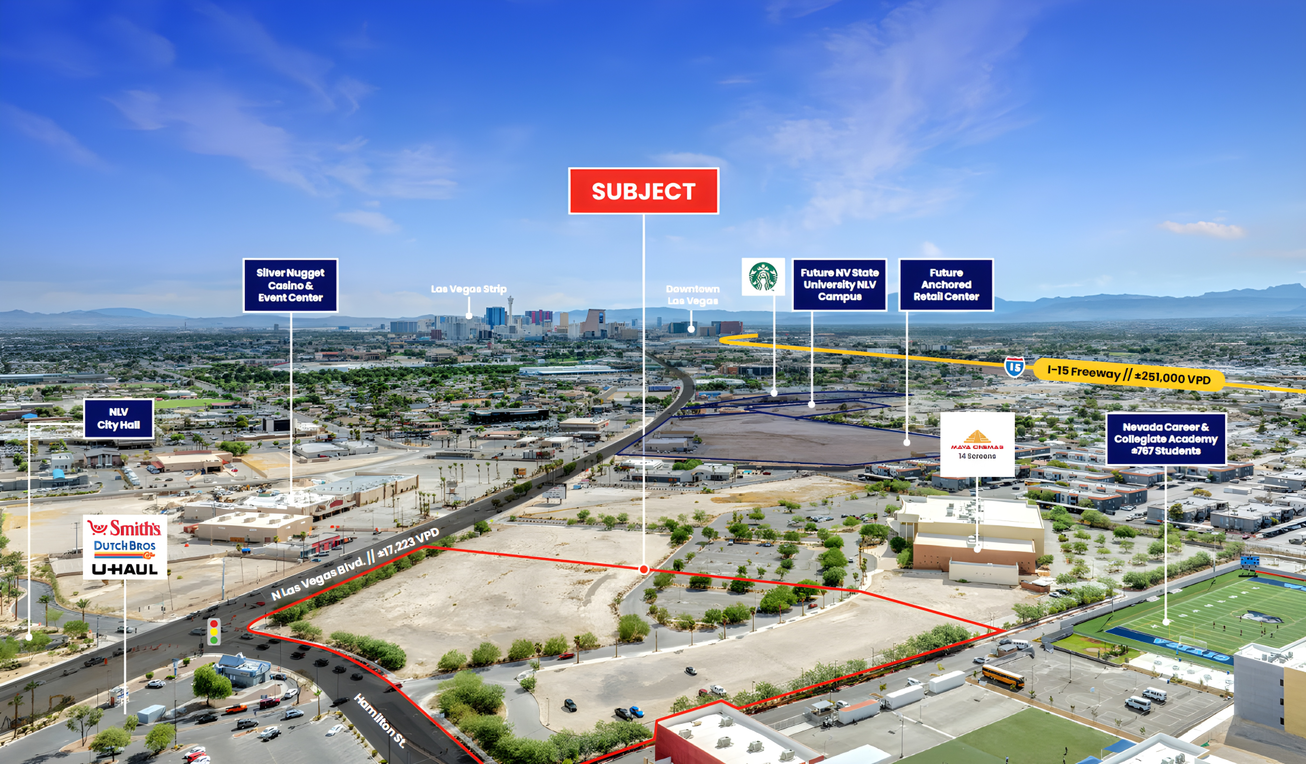 NWC Las Vegas Blvd & Hamilton St. Land/Development