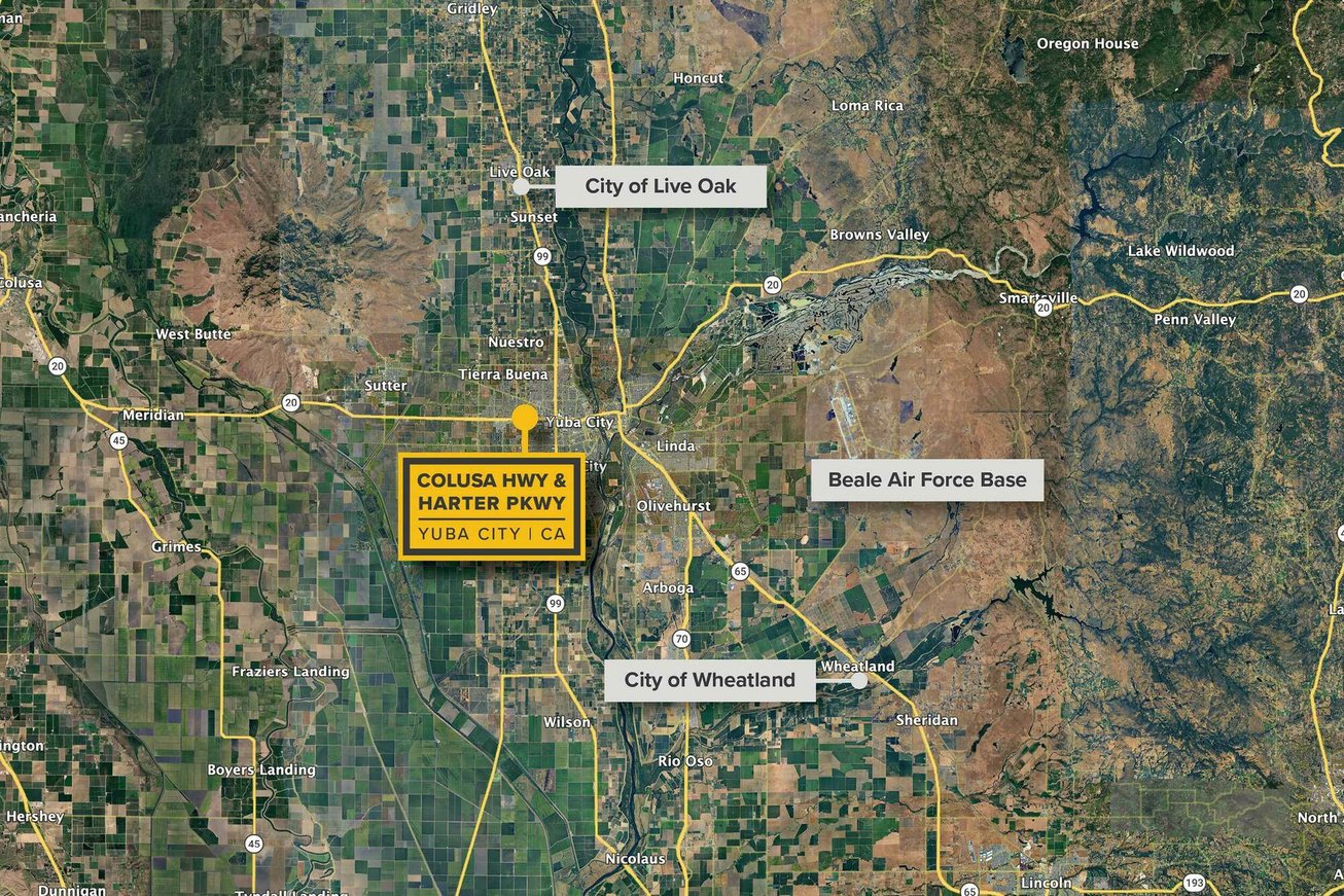 NWQ of Harter Parkway and Colusa Hwy(20) Land/Development