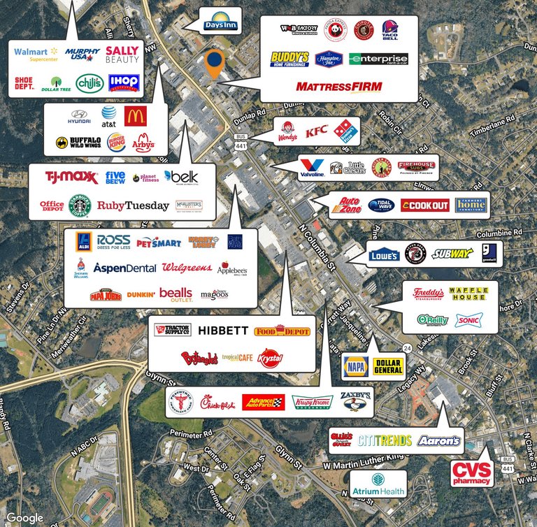 2485 N Columbia St, Milledgeville, GA, For Lease, Image-4